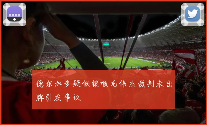 德尔加多疑似锁喉毛伟杰裁判未出牌引发争议